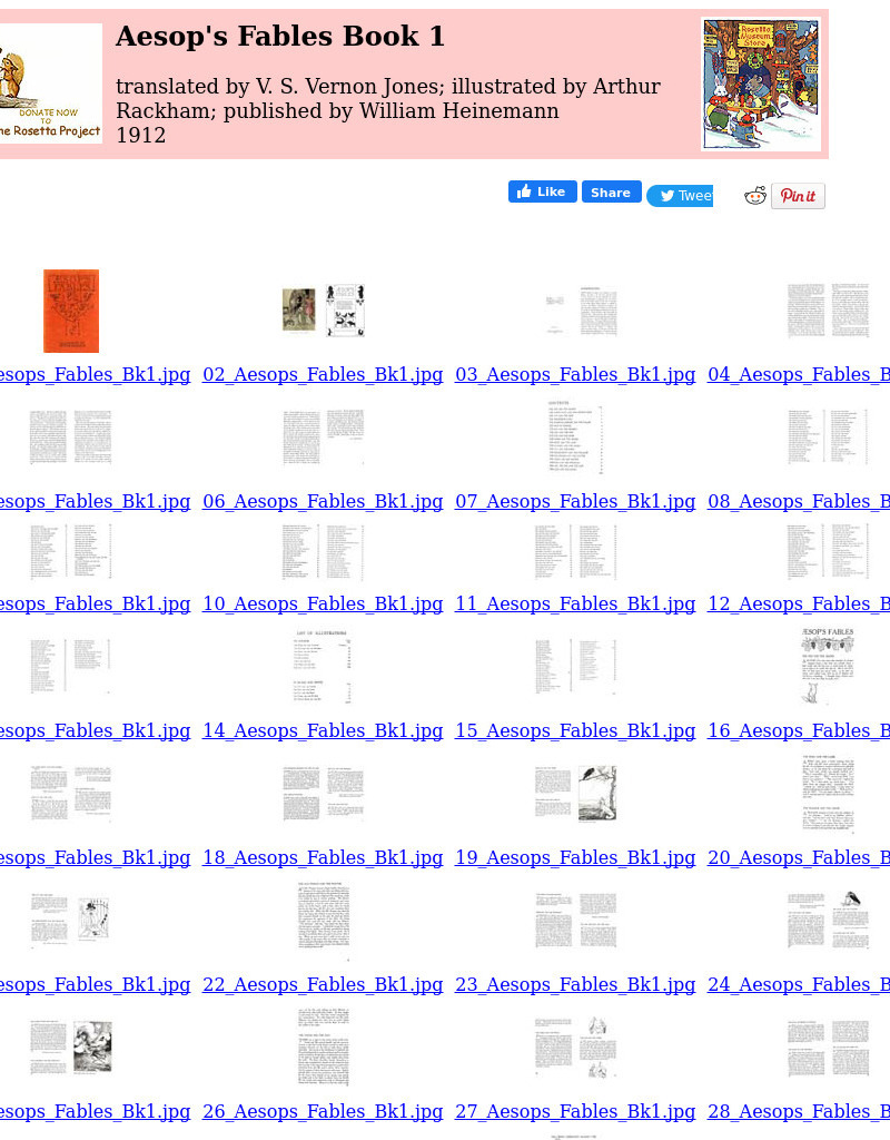 Children's Books Online: Aesop's Fables Book 1 eBook