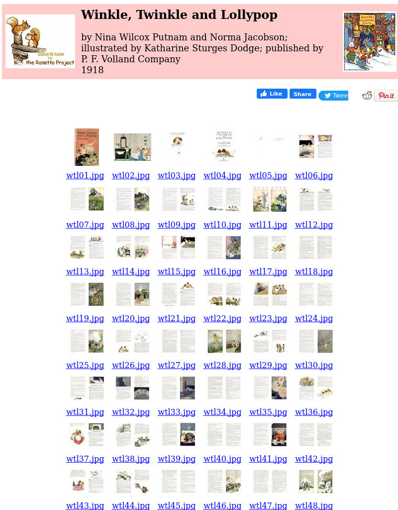 Children's Books Online: Winkle, Twinkle and Lollypop eBook