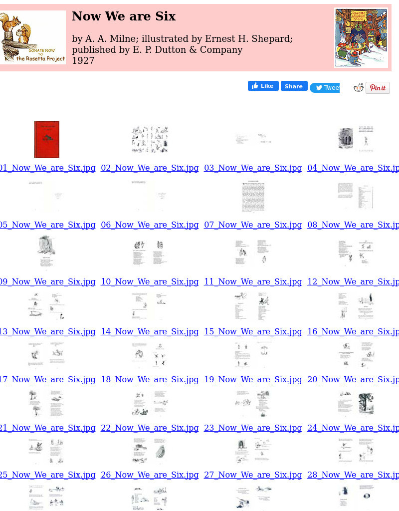 Children's Books Online: Now We Are Six eBook