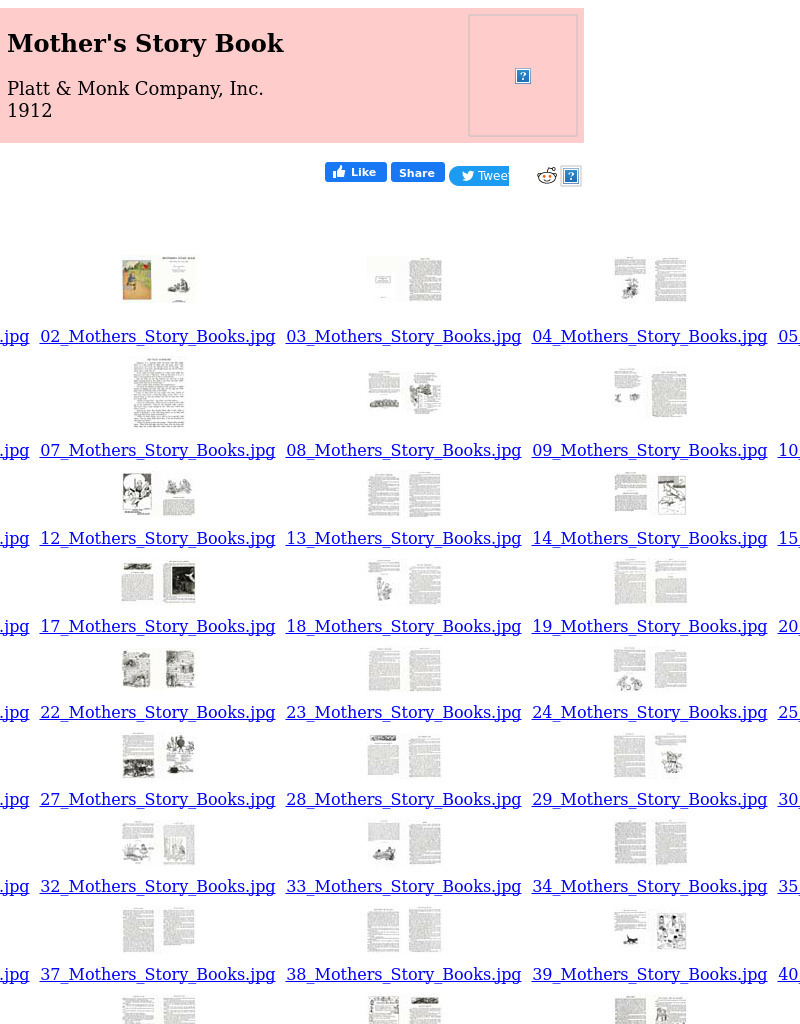 Children's Books Online: Mother's Story Book eBook