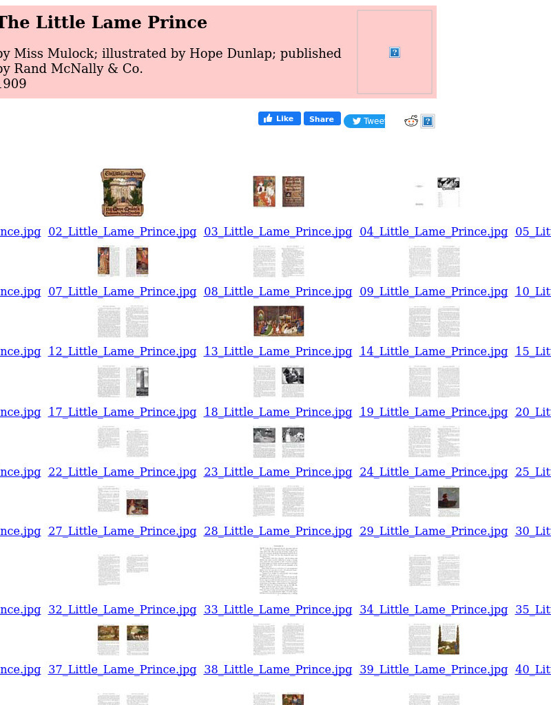 Children's Books Online: The Little Lame Prince eBook