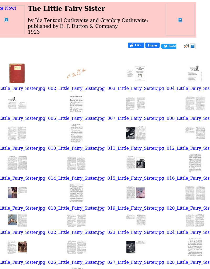 Children's Books Online: The Little Fairy Sister eBook