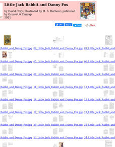 Children's Books Online: Little Jack Rabbit and Danny Fox eBook