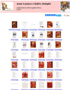 Children's Books Online: Aunt Louisa's Child's Delight eBook