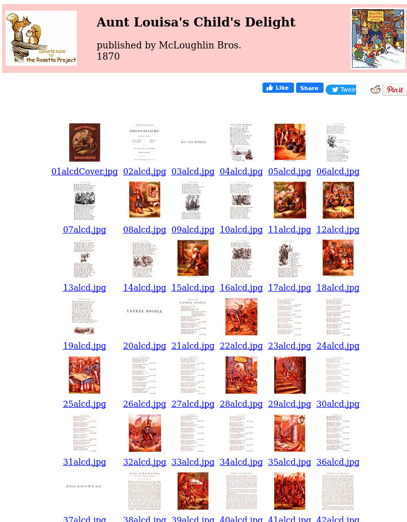 Children's Books Online: Aunt Louisa's Child's Delight eBook