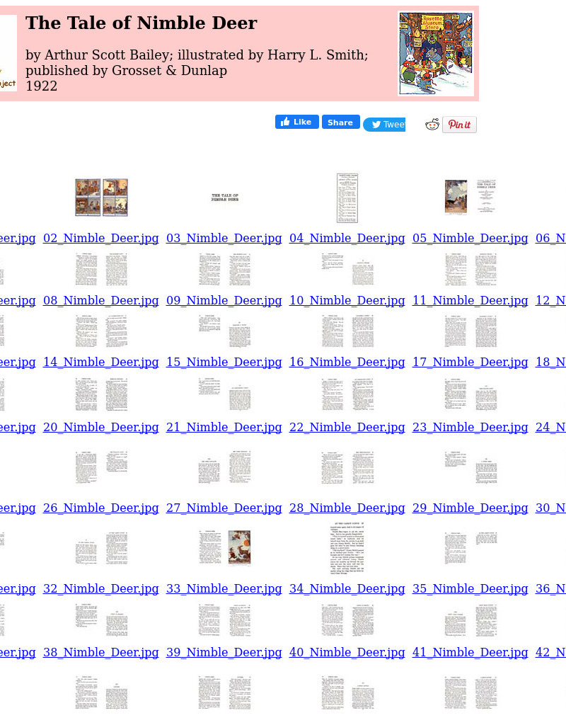 Children's Books Online: The Tale of Nimble Deer eBook