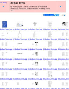 Children's Books Online: Zodiac Town eBook