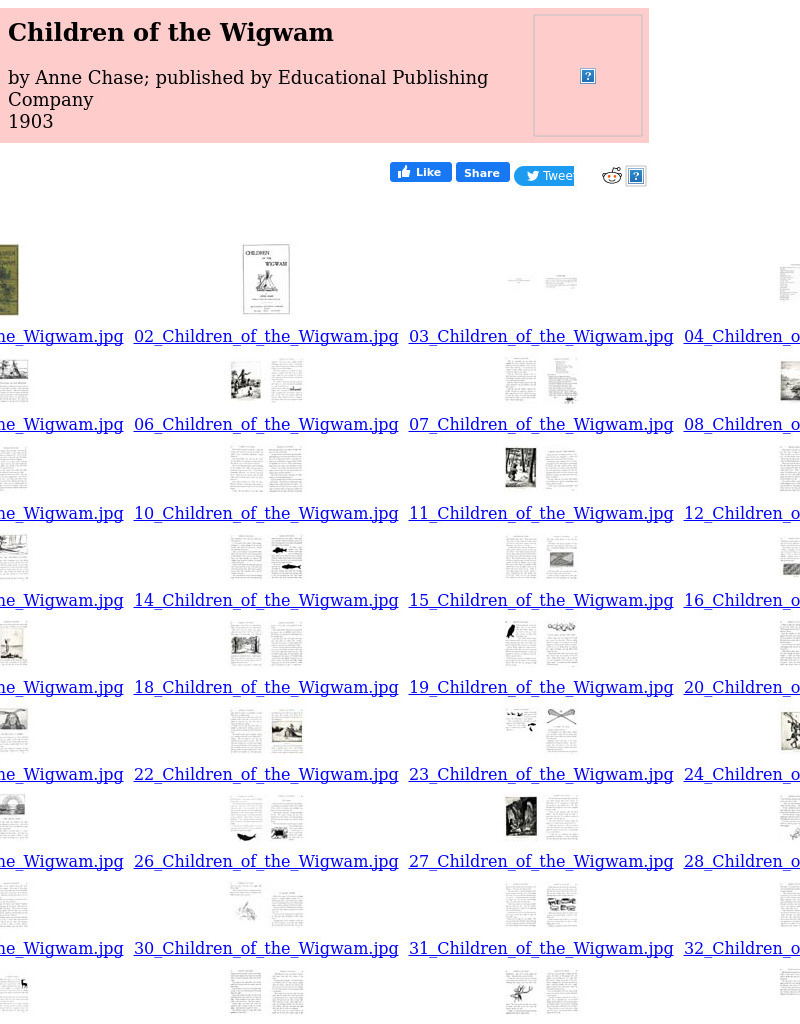 Children's Books Online: Children of the Wigwam eBook