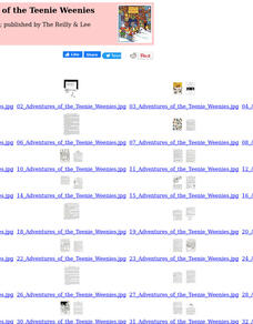 Children's Books Online: Adventures of the Teenie Weenies eBook