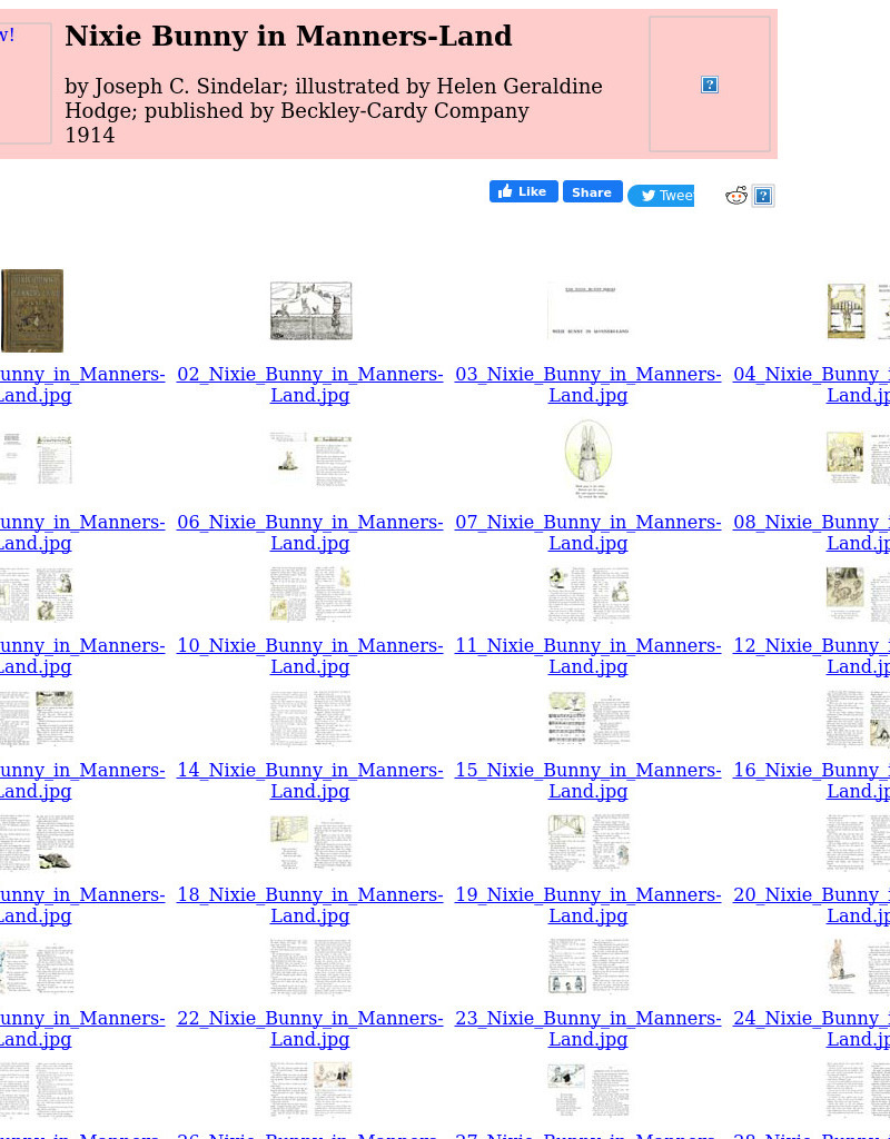 Children's Books Online: Nixie Bunny in Manners Land eBook