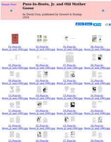 Children's Books Online: Puss in Boots, Jr. And Old Mother Goose eBook