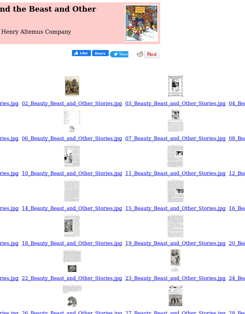 Children's Books Online: Beauty and the Beast and Other Stories eBook