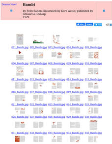 Children's Books Online: Bambi eBook