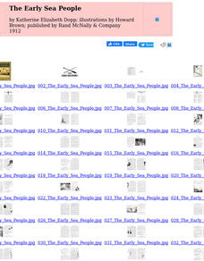 Children's Books Online: The Early Sea People eBook