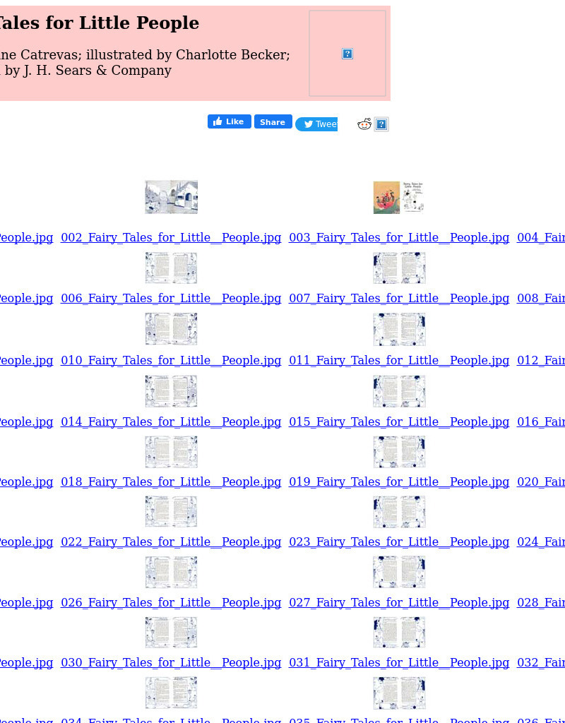 Children's Books Online: Fairy Tales for Little People eBook