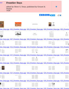 Children's Books Online: Frontier Days eBook