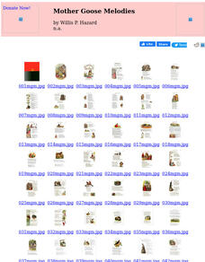 Children's Books Online: Mother Goose Melodies eBook