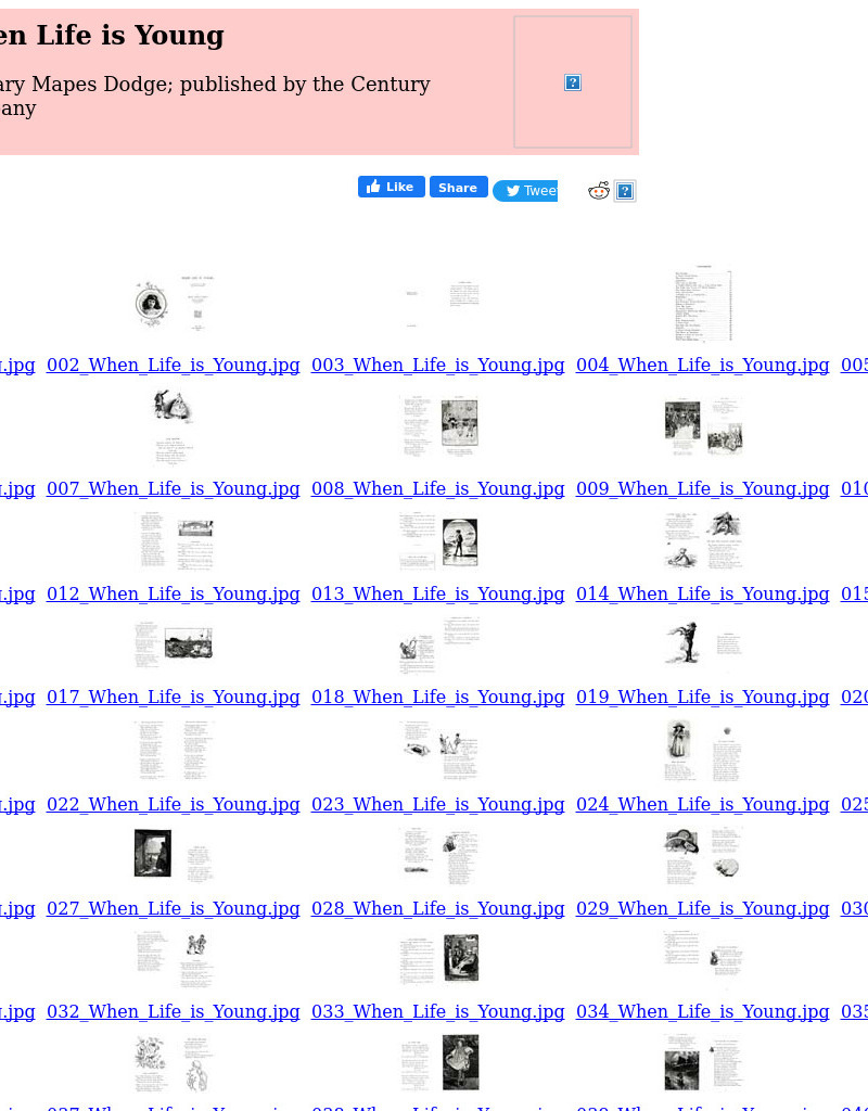 Children's Books Online: When Life Is Young eBook