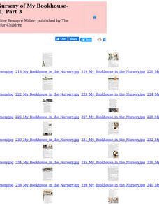 Children's Books Online: In the Nursery of My Bookhouse Volume1, Part 3 eBook