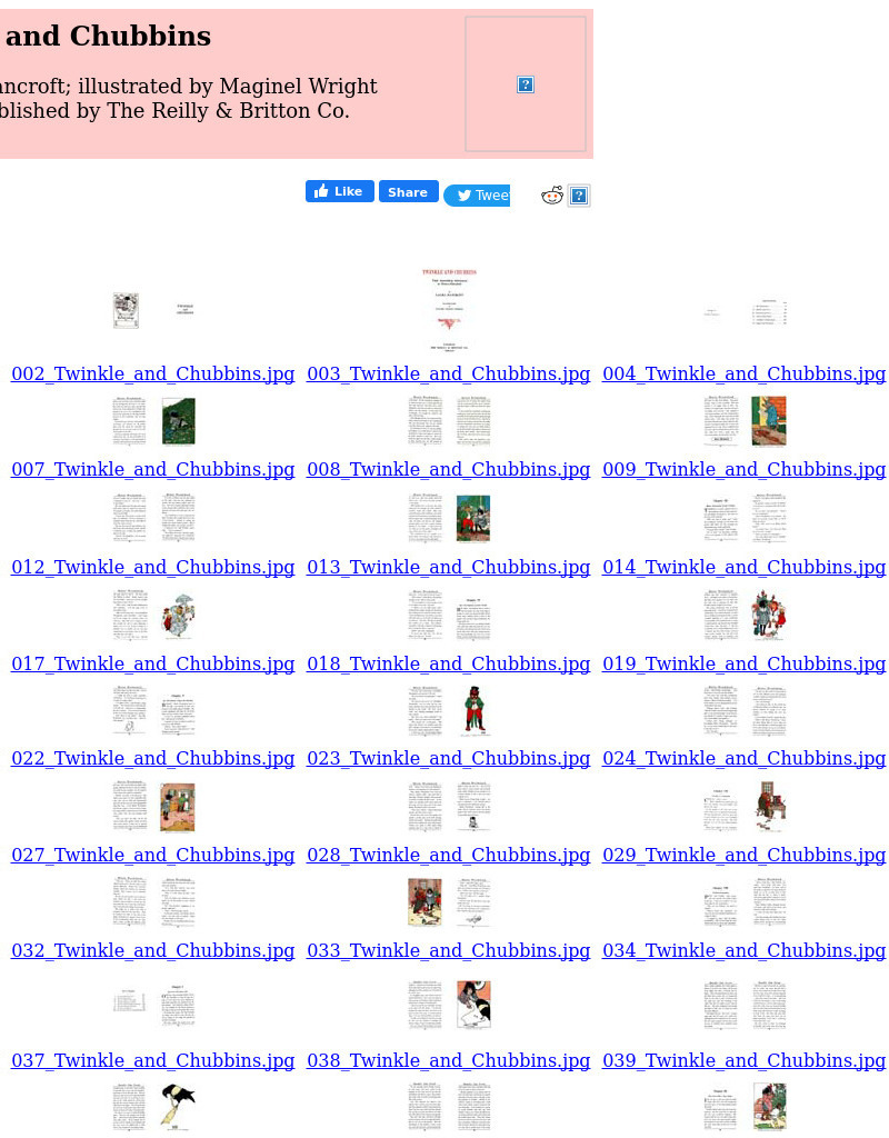 Children's Books Online: Twinkle and Chubbins eBook