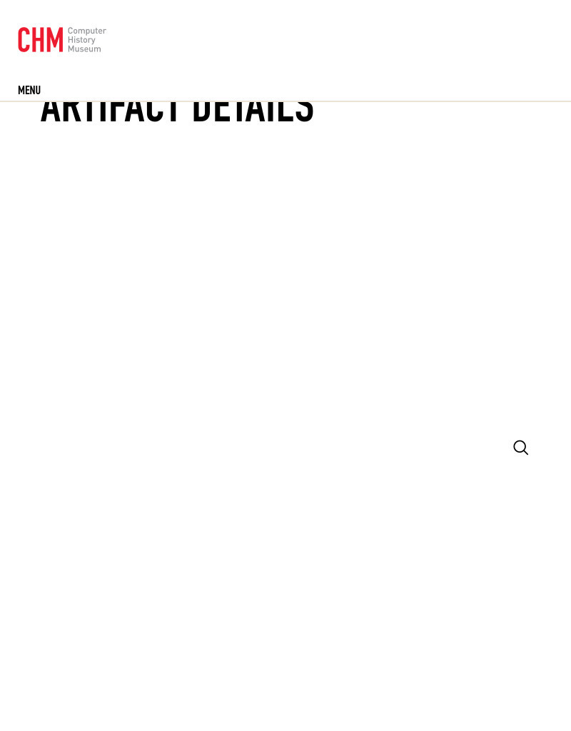 Computer History Museum: Delay Line Memory Website