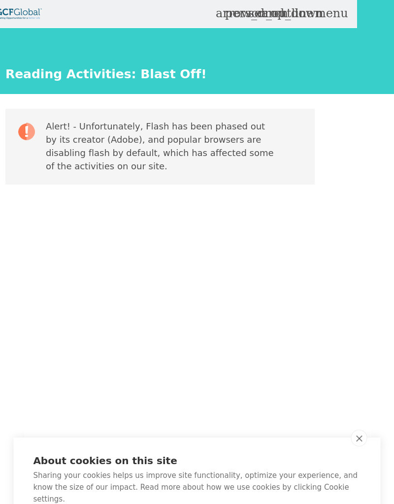 Gcf Global: Blast Off! Activity