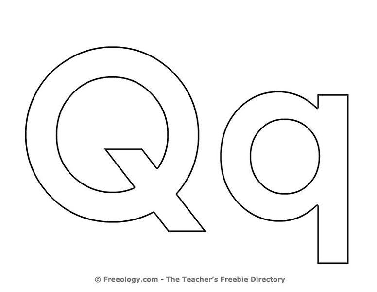 Letter Qq Printables