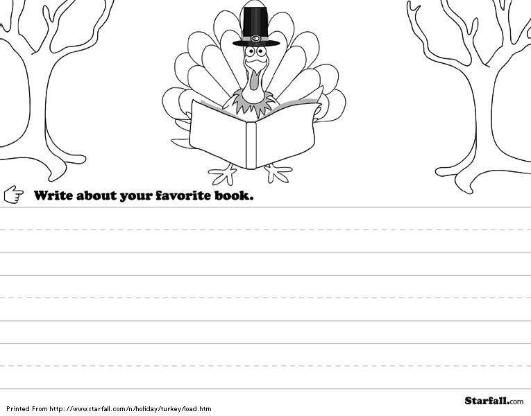 Silly Turkey Writing