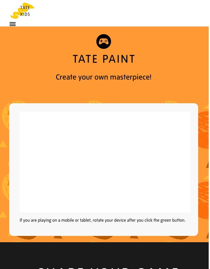 Tate Kids: Tate Paint Interactive