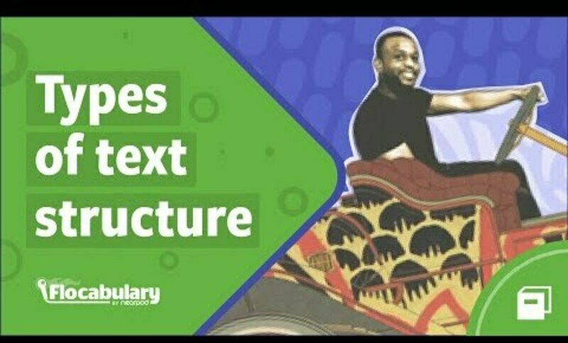 Flocabulary: The 5 Types of Text Structure Instructional Video