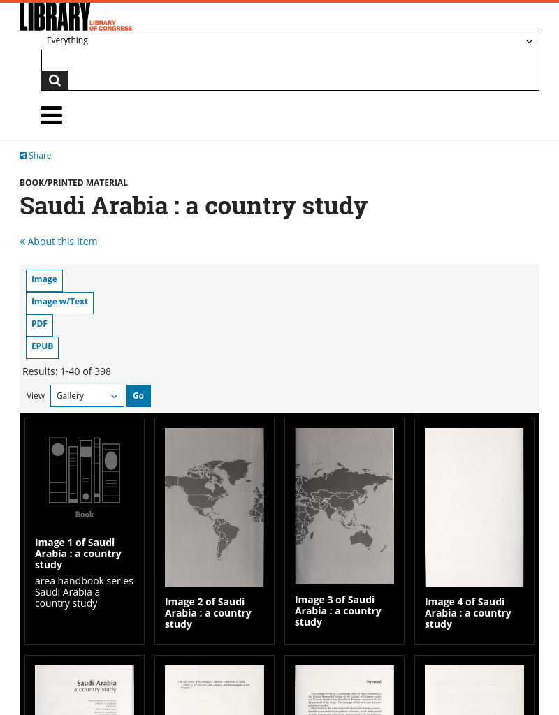 Loc: Country Study: Saudi Arabi Handout