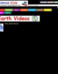 Science Kids: Earth Videos: The Nile River Instructional Video