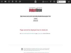 Letter Writing Lesson Plan