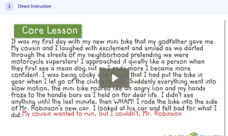 Learn Zillion: Crafting Personal Narratives That Reveal Something About Yourself Instructional Video