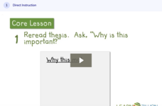 Learn Zillion: Draft a Concluding Paragraph for a Persuasive Letter Instructional Video