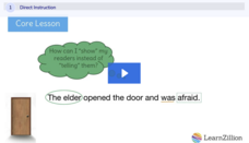 Learn Zillion: Show, Don't Tell Instructional Video