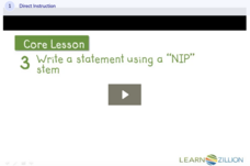 Learn Zillion: Draft a Conclusion for a Persuasive Speech Instructional Video