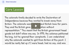 Learn Zillion: Revise a Constructed Response Answer Instructional Video