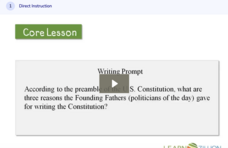 Learn Zillion: Lesson Video for 'Use an Ellipsis to Indicate an Omission' Instructional Video