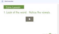 Learn Zillion: Break Up Words Into Syllables After a Long Vowel V/cv Instructional Video