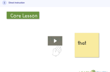 Learn Zillion: Decode Three-Phoneme Words with Consonant Digraphs in a Text Instructional Video