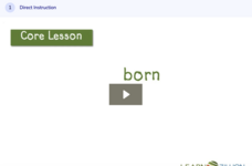 Learn Zillion: Decode -or Syllables in Isolation Instructional Video