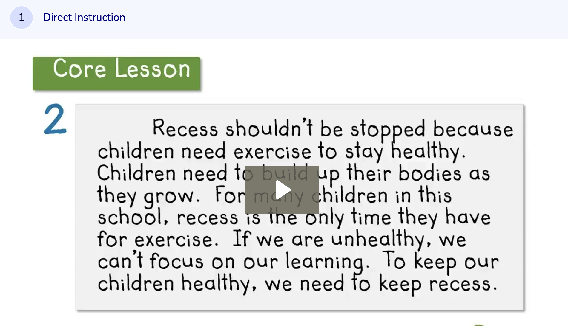 Learn Zillion: Use Transition Words to Connect Related Ideas Instructional Video