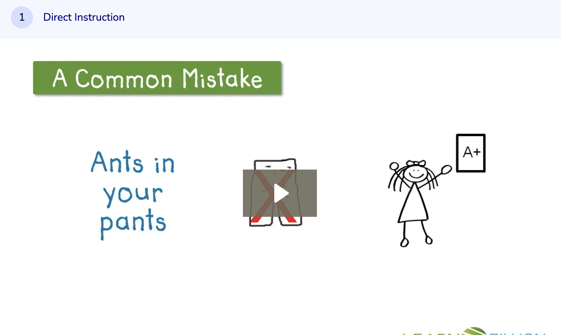 Learn Zillion: Understand Figurative Language: "Barking Up the Wrong Tree" Instructional Video