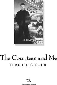 Fitzhenry and Whiteside: 'The Countess and Me' Teaching Guide [Pdf] Unit Plan
