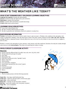 Denver Museum of Nature and Science: What's the Weather Like Today? [Pdf] Lesson Plan