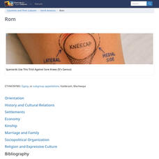 Countries and Their Cultures: Rom Handout