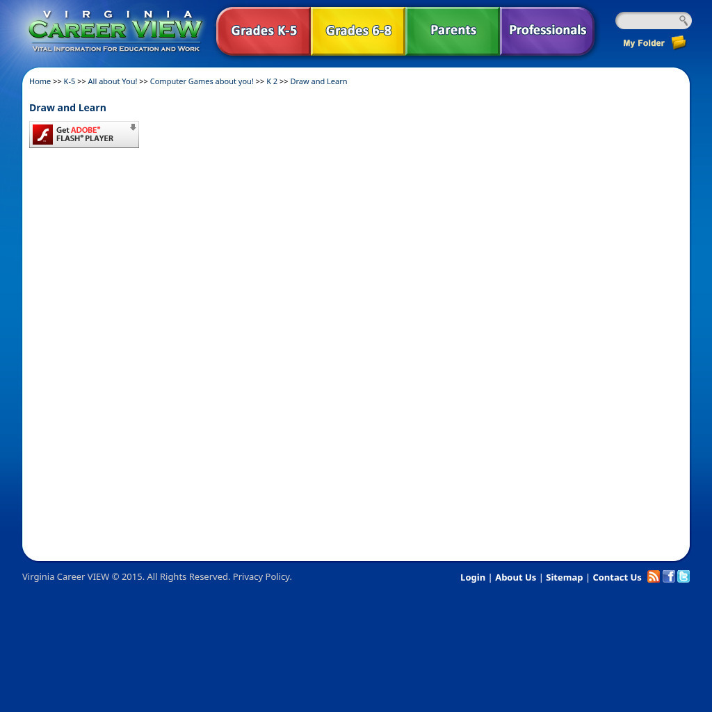 Virginia Career View: Draw and Learn Interactive