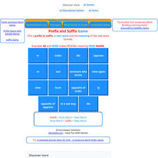 Got Kids Games: Prefixes, Suffixes, Abbreviations, Compounds Interactive