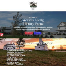 Wessels Living History Farm Website